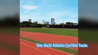 World Athletics Certified Full PUR Running Track System